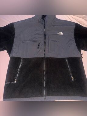 North Face Black Denali Fleece Jacket XXL Men Polartec Outdoor Full Zip Vintage